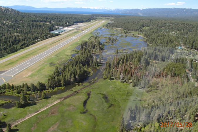 Sunset Stables area along the Upper Truckee River