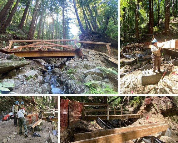 Santa Cruz District_thank you fall creek trail collage