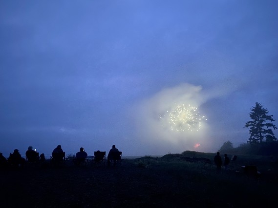 Redwood National and State Parks_Crescent Beach fireworks