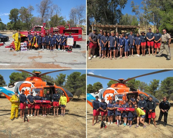 San Luis Reservoir SRA (JR Lifeguard Program collage)