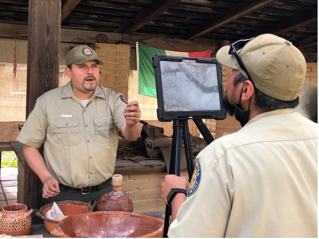 San Juan Bautista SHP_Marcos leading PORTS program