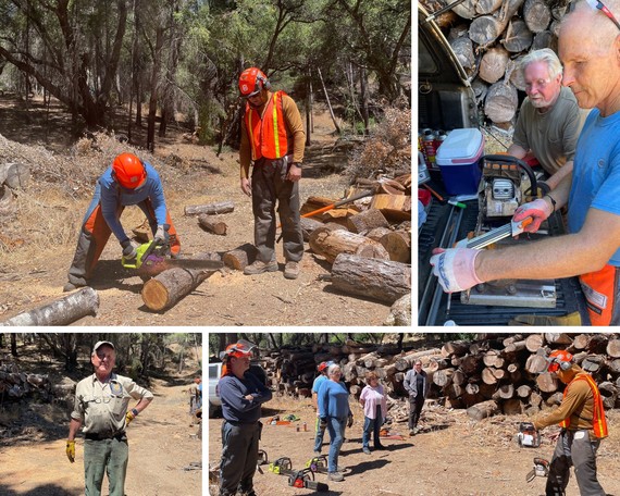 Armstrong Redwoods SNR_Austin Creek SRA trail crew collage