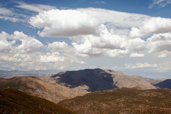 Anza-Borrego Desert SP (thunderstorm clouds)