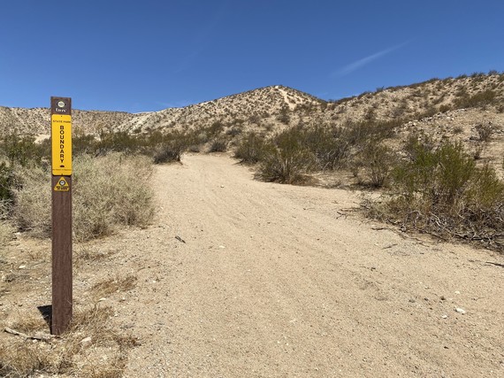 Eastern Kern County Onyx Ranch SVRA trail