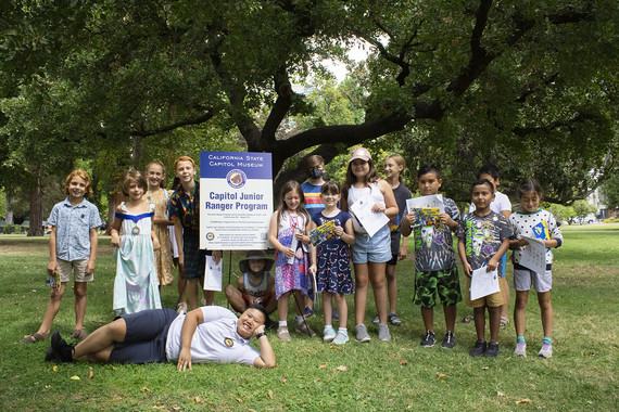 Capitol Park Junior Rangers group 1