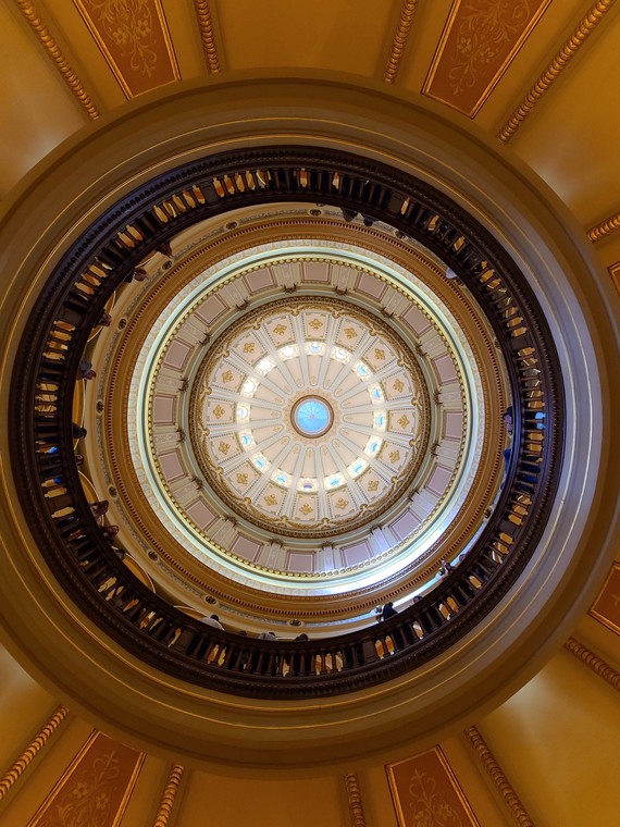 CA State Capitol (inner dome)