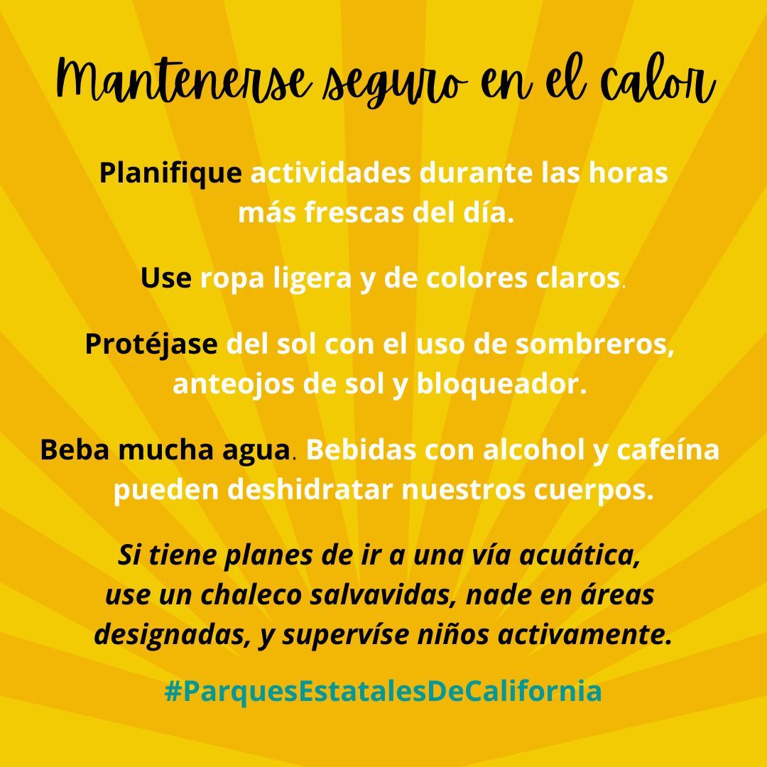 Heat Wave Sept 2022 (Spanish Message)