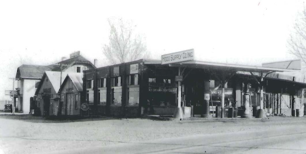 Photo of Hood Supply Company circa 1927