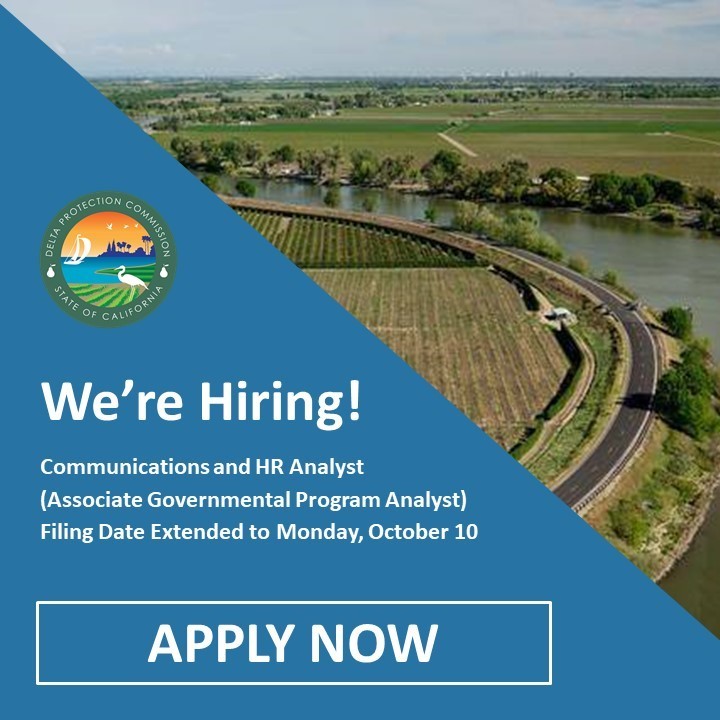 Notice for AGPA position - Filing extended until October 10