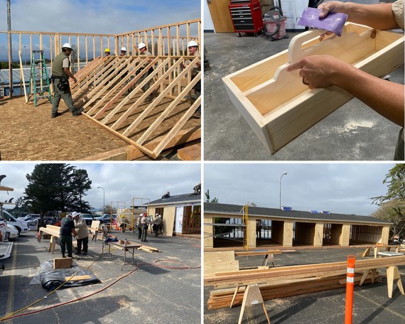 Maintenance training_Basic and Intermed Carpentry Course collage