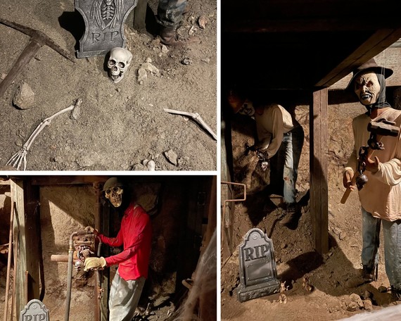 California State Mining and Mineral Museum_Spooky mine tunnel