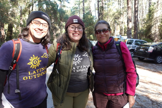 Henry Cowell Redwoods SP (latino outdoors guides and participant)