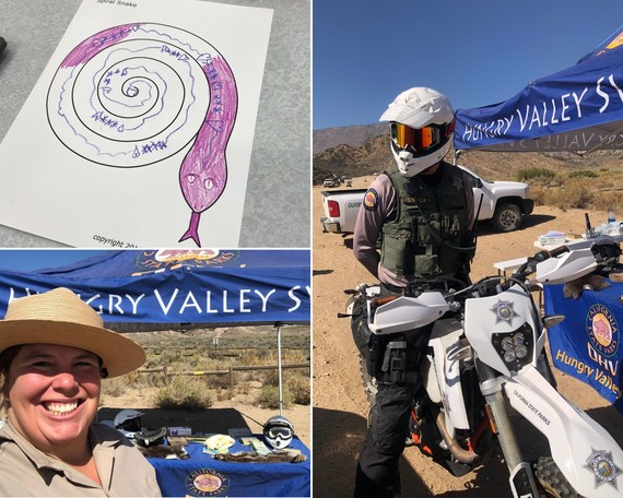 Hungry Valley SVRA (OHV safety week collage)