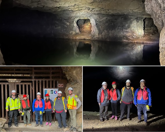 Auburn SRA (accounting office mine tour collage)