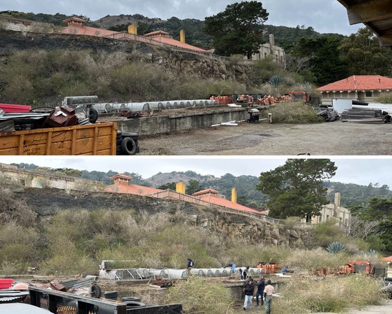 Angel Island SP (05_EG Clean Up_USCG Volunteers_12-8-2022 COLLAGE