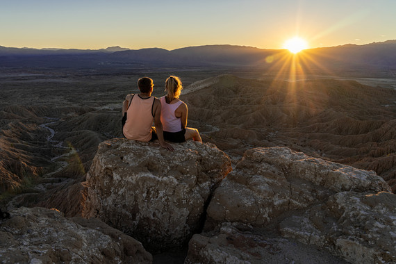 Anza Borrego Desert SP (sunset) 090-P111838