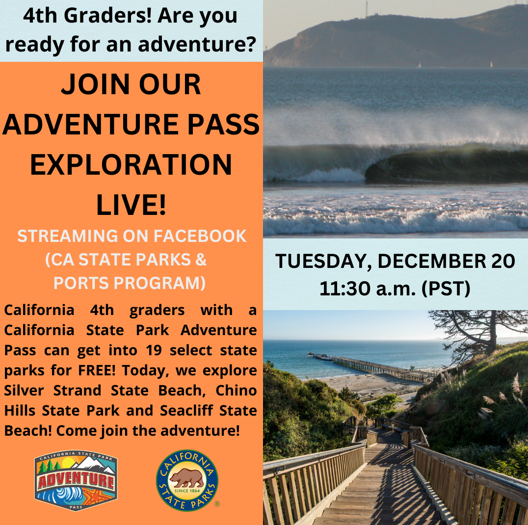 California State Parks: Weekly Digest - December 16, 2022