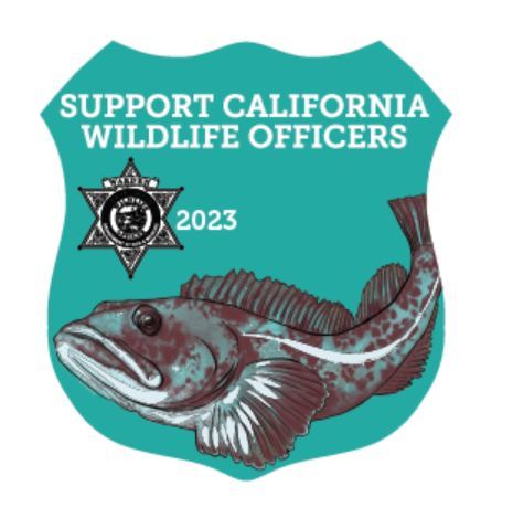 2023 Warden Stamp featuring lingcod