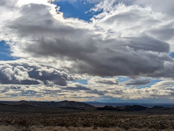 Red Rock Canyon on New Year’s Day