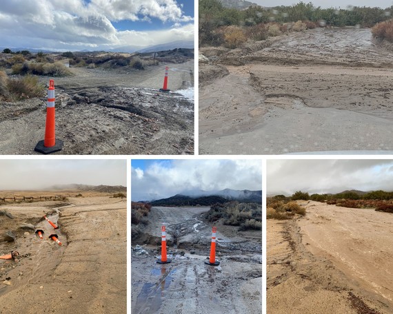 Hungry Valley SVRA (storm damage collage)