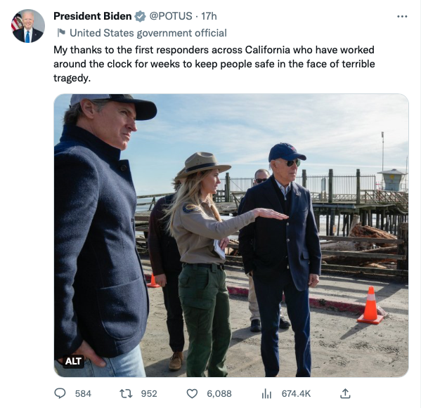 POTUS with Jordan at Seacliff SB