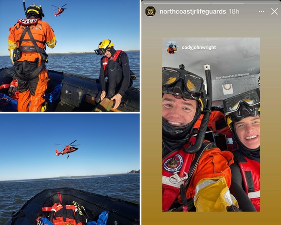 Humboldt Lagoons SP (US Coast Guard training collage)