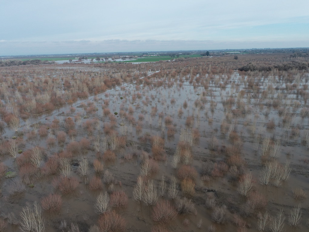 Dos Rios Ranch_flooding drone view
