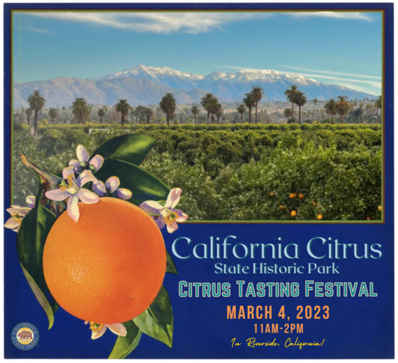 CA Citrus SHP (Citrus Tasting Festival '23 - small flyer)