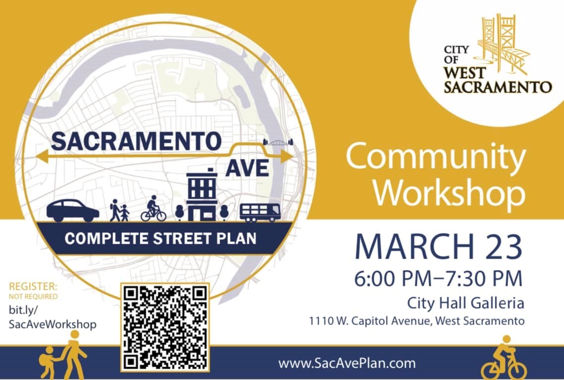 West Sacramento Sacramento Avenue Community Workshop