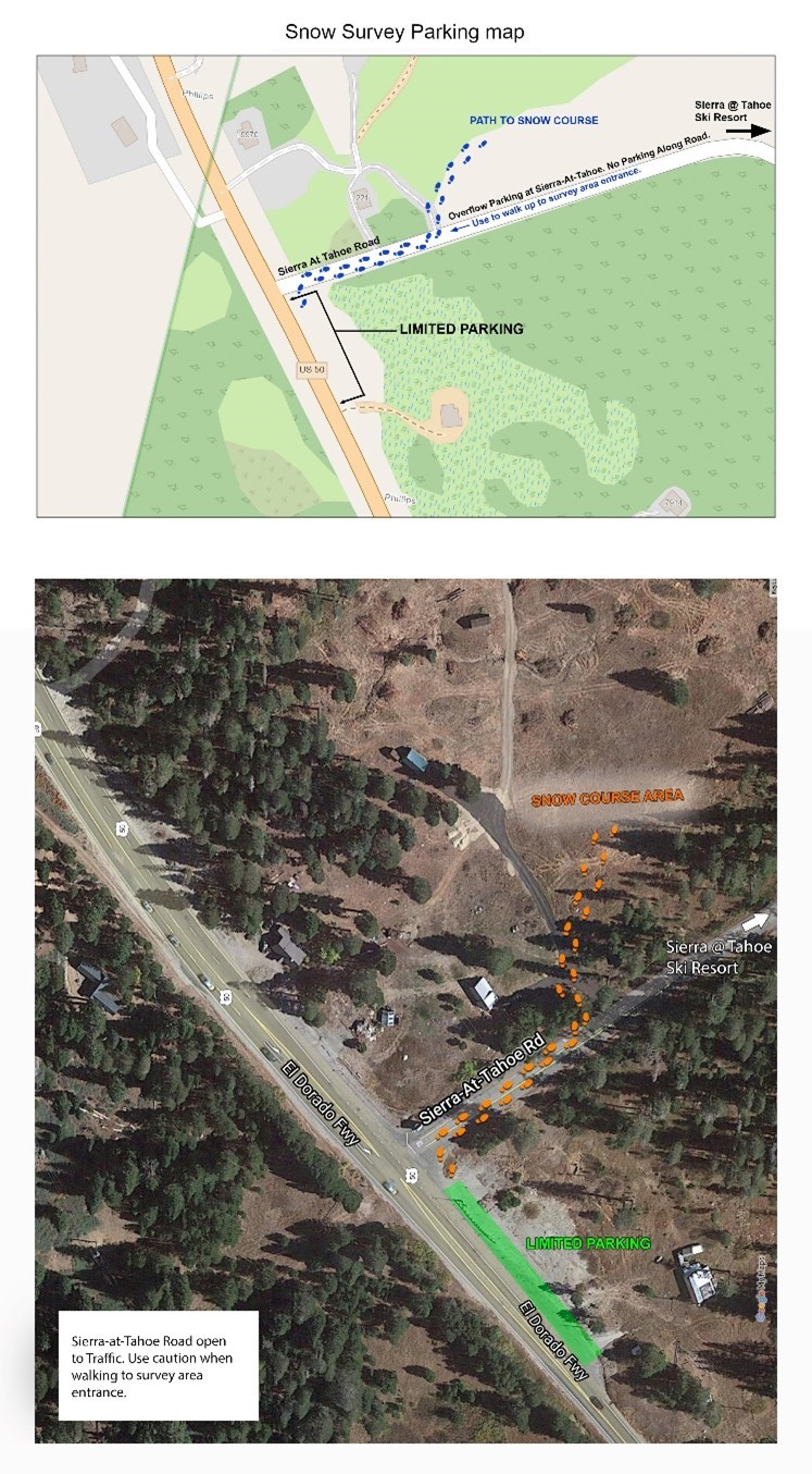 Navigation Instructions for Phillips Snow Survey Course