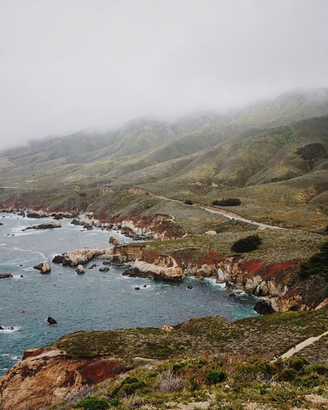 Garrapata SP (coast line view)