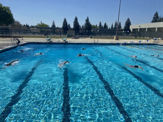 Millerton Lake SRA (100 yard swim test 0853)