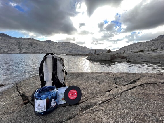 Lib Parks Pass grants prog (Santa Clara-Patron photo from taking our bear canister to Desolation Wilderness