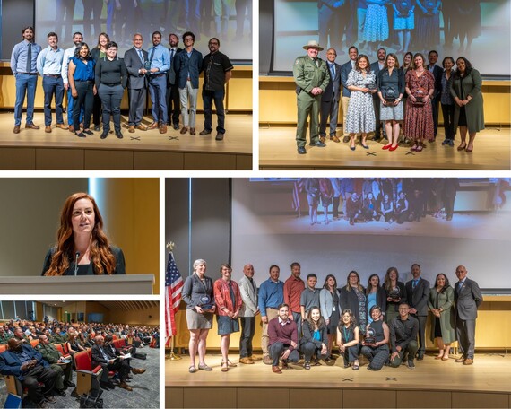 Director's Award ceremony photo collage