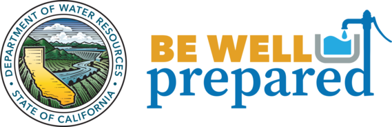 DWR's Be Well Prepared logo