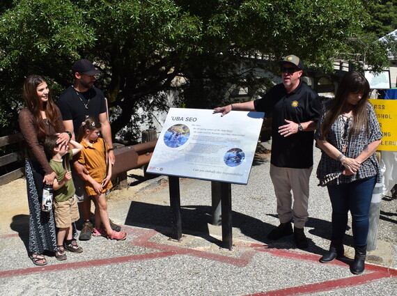 South Yuba River SP_group pic Nisenan tribal members and Scott Green