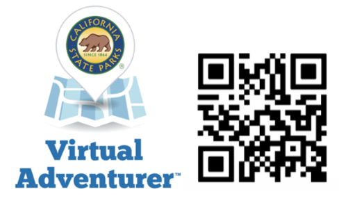 Virtual Adventurer app (Logo and QR Code)