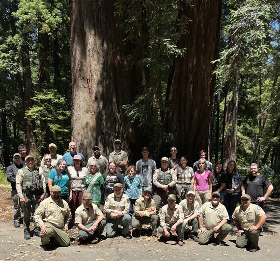 Mike Pogue Retirement Group Photo