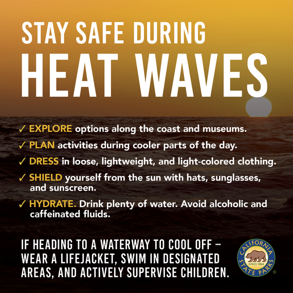 Heat Wave Graphic Safety Tips