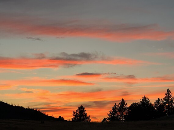 Cuyamaca Rancho SP (stonewall mine sunset)