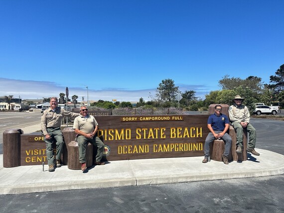 Pismo SB (Oceano Campground new sign)