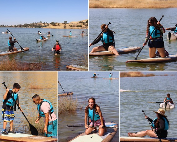 Millerton Lake SRA_paddle sports collage 