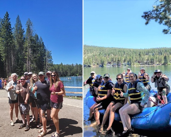 Donner Memorial SP (Gold Field District's Admin Staff collage)