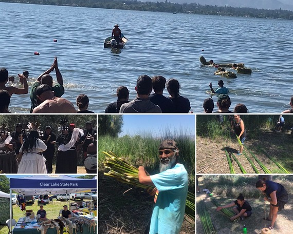 Clear Lake SP_Tule Boat Festival collage 