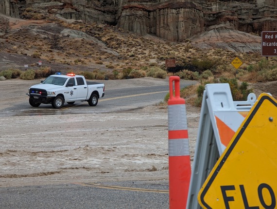 Red Rock Canyon SP (road closure)