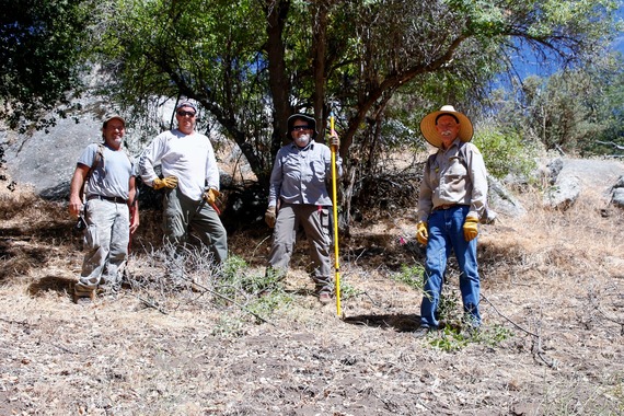 Cuyamaca Rancho SP (trail crew volunteers)