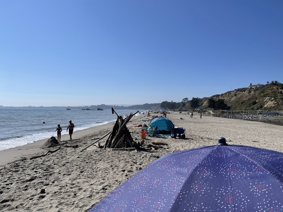 Seacliff State Beach busy day