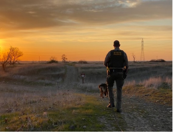 Prairie City SVRA_Sasha with K-9 Ben