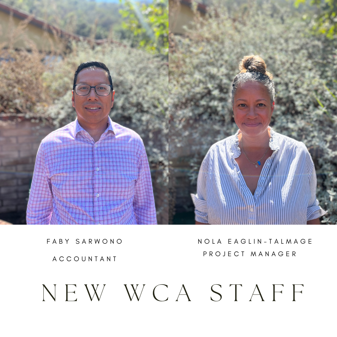 Photos of New WCA Staff