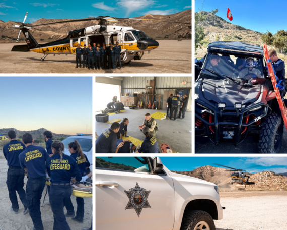 Great Basin District lifeguards (collage)